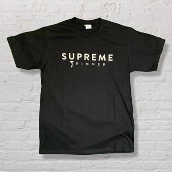 Supreme Bavlnene Tricko Čierne | SK389DN