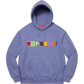 Supreme Beaded S Kapucňou Mikiny Nachový | SK317LH