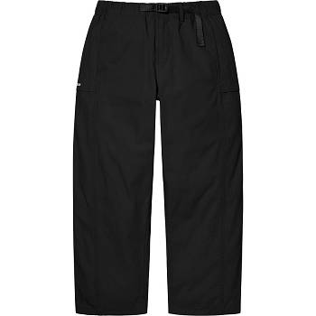 Supreme Belted Trailove Pant Nohavice Čierne | SK176IS