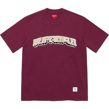 Supreme Block Arc S/S Top Svetre Červené | SK264KI