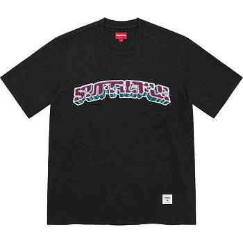 Supreme Block Arc S/S Top Svetre Čierne | SK261GL