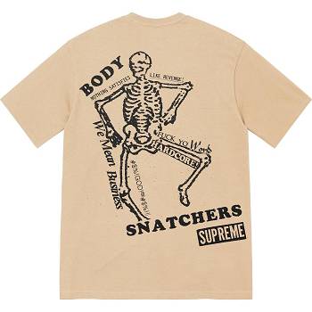 Supreme Body Snatchers Tee Tricko Hnede | SK349NB