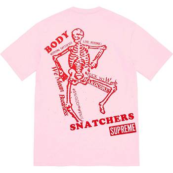 Supreme Body Snatchers Tee Tricko Ruzove | SK345XF