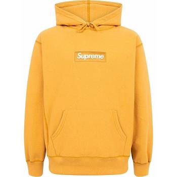 Supreme Box Logo Mikiny S Kapucňou Žlté | SK103DN