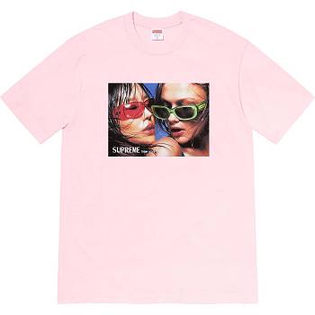Supreme Eyewear Tee Tricko Ruzove | SK366HK