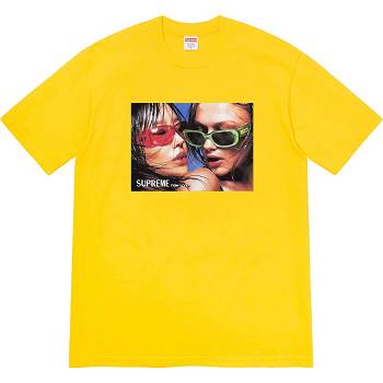 Supreme Eyewear Tee Tricko Žlté | SK367JJ