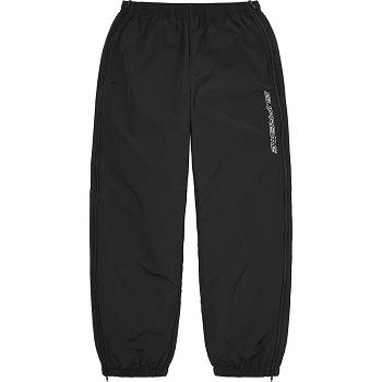 Supreme Full Zip Baggy Warm Up Pant Nohavice Čierne | SK159JJ