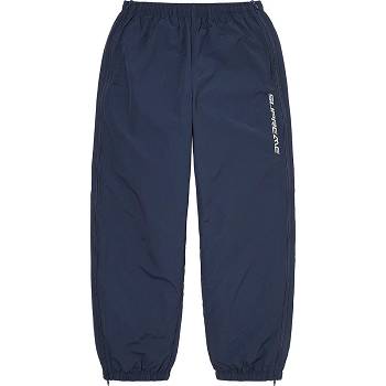 Supreme Full Zip Baggy Warm Up Pant Nohavice Námornícka Modrá | SK161LH