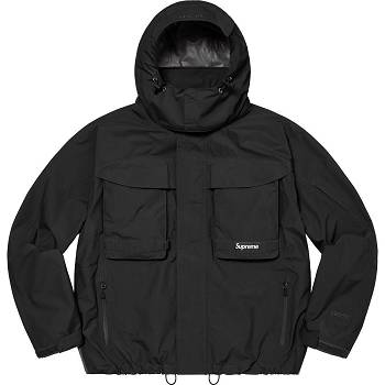 Supreme GORE-TEX PACLITE® Lahke Shell Bundy Čierne | SK144WY