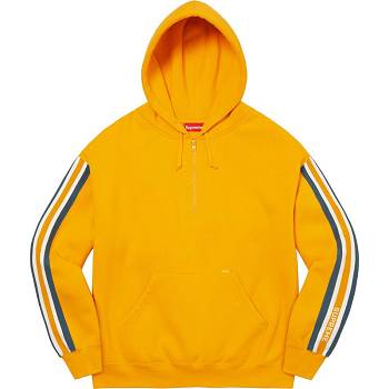 Supreme Half Zip S Kapucňou Mikiny Zlate | SK297NB