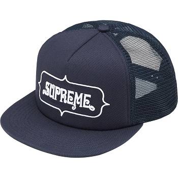 Supreme Highest Mesh Back 5-Panel Klobuky Námornícka Modrá | SK459TV