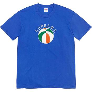 Supreme League Tee Tricko Modre | SK361AP
