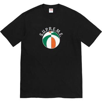 Supreme League Tee Tricko Čierne | SK358IS