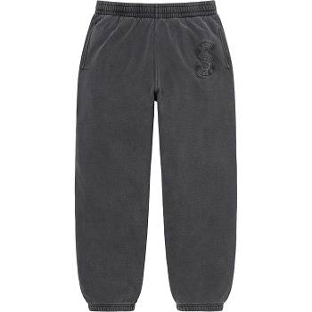 Supreme Overdyed S Logo Sweatpant Nohavice Čierne | SK188ZG