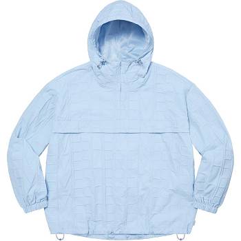 Supreme Repeat Stitch Anorak Bundy Modre | SK150IS