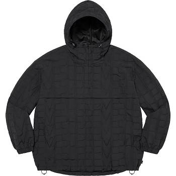 Supreme Repeat Stitch Anorak Bundy Čierne | SK149UT