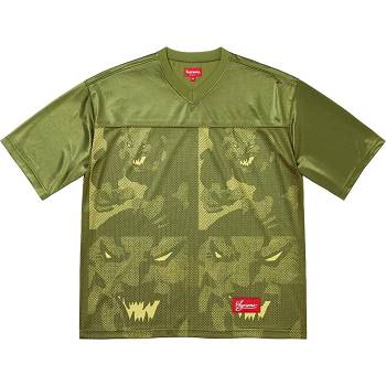 Supreme Ronin Football Jersey Svetre Olivovo Zelená | SK285DN