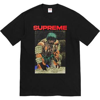 Supreme Ronin Tee Tricko Čierne | SK352WY