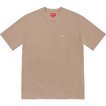 Supreme S/S Pocket Tee Svetre Hnedožltý | SK274WY