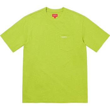 Supreme S/S Pocket Tee Svetre Zelene | SK270BC