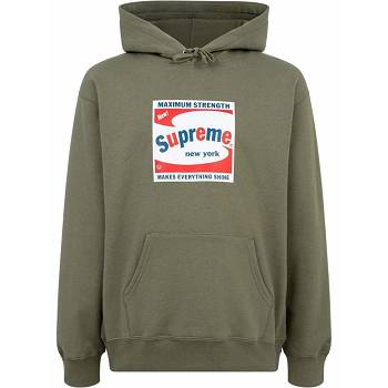 Supreme Shine New York Mikiny S Kapucňou Zelene | SK124IS