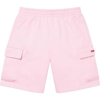 Supreme Small Box Baggy Cargo Sweat Sortky Ruzove | SK224RW