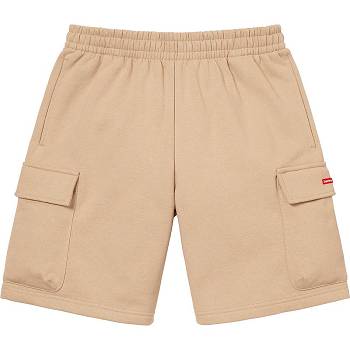 Supreme Small Box Baggy Cargo Sweat Sortky Hnede | SK225TV