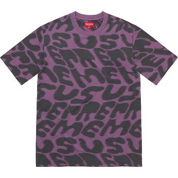 Supreme Stacked Intarsia S/S Top Svetre Nachový | SK282PQ