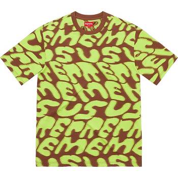 Supreme Stacked Intarsia S/S Top Svetre Zelene | SK283AP