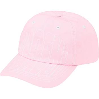 Supreme Visor Stitch 6-Panel Klobuky Ruzove | SK466SO