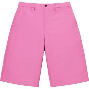Supreme Vlna Trouser Sortky Ruzove | SK238KI