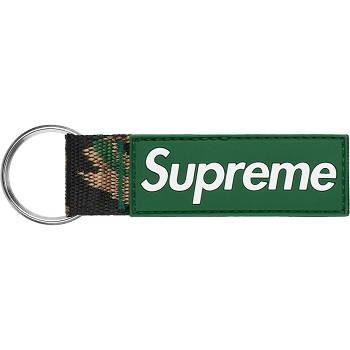 Supreme Webbing Keychain Doplnky Zelene | SK407TV