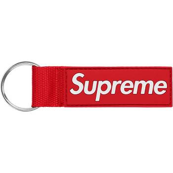 Supreme Webbing Keychain Doplnky Červené | SK408YU